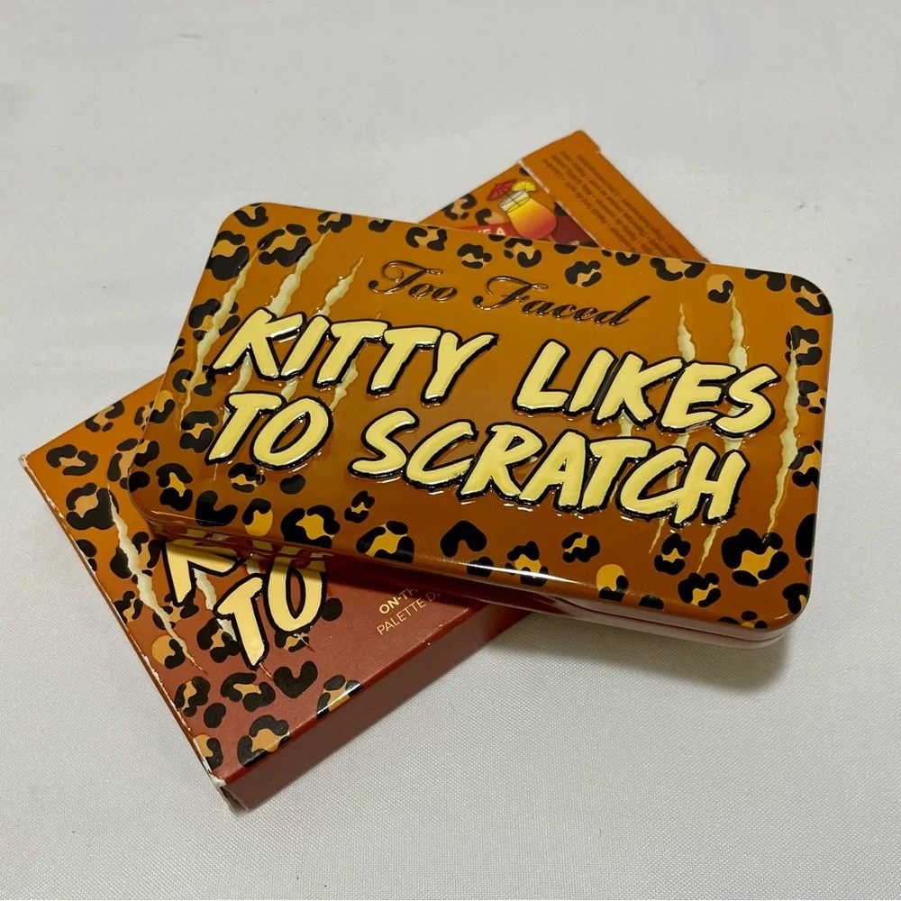 Too Faced Kitty Likes to Scratch On-the-Fly Eyeshadow Palette, NWT